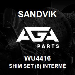 WU4416 Sandvik SHIM SET (8) INTERMEDIATE SHAFT | AGA Parts