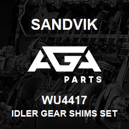 WU4417 Sandvik IDLER GEAR SHIMS SET 7 | AGA Parts