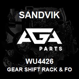 WU4426 Sandvik GEAR SHIFT RACK & FORK ASSY | AGA Parts