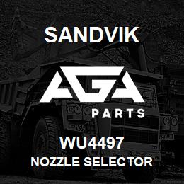 WU4497 Sandvik NOZZLE SELECTOR | AGA Parts