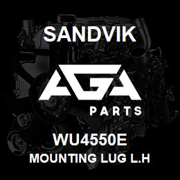 WU4550E Sandvik MOUNTING LUG L.H | AGA Parts