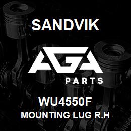 WU4550F Sandvik MOUNTING LUG R.H | AGA Parts