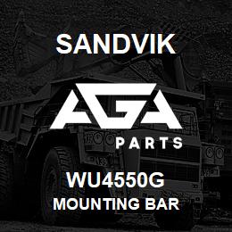 WU4550G Sandvik MOUNTING BAR | AGA Parts