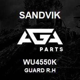 WU4550K Sandvik GUARD R.H | AGA Parts