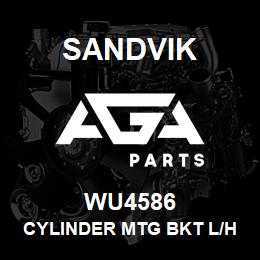 WU4586 Sandvik CYLINDER MTG BKT L/H | AGA Parts