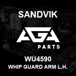 WU4590 Sandvik WHIP GUARD ARM L.H. | AGA Parts