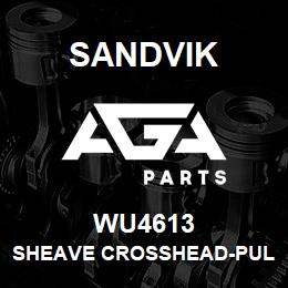 WU4613 Sandvik SHEAVE CROSSHEAD-PULLDOWN ROPE | AGA Parts