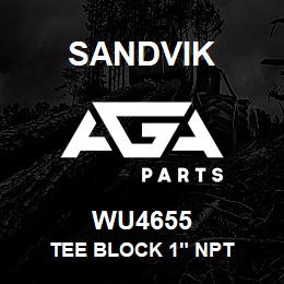 WU4655 Sandvik TEE BLOCK 1" NPT | AGA Parts