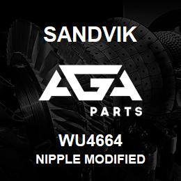 WU4664 Sandvik NIPPLE MODIFIED | AGA Parts