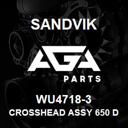 WU4718-3 Sandvik CROSSHEAD ASSY 650 DWG 5 | AGA Parts