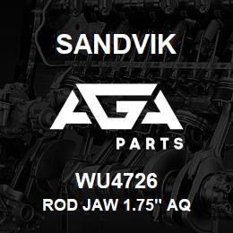 WU4726 Sandvik ROD JAW 1.75" AQ | AGA Parts