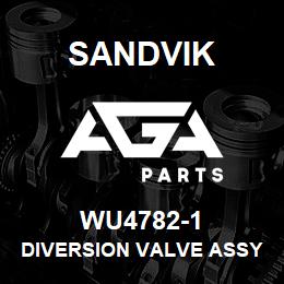 WU4782-1 Sandvik DIVERSION VALVE ASSY PER MPL4782-1 | AGA Parts