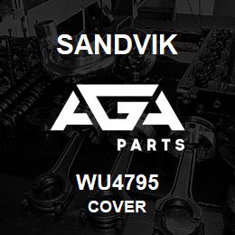 WU4795 Sandvik COVER | AGA Parts