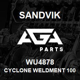 WU4878 Sandvik CYCLONE WELDMENT 1000 | AGA Parts