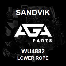 WU4882 Sandvik LOWER ROPE | AGA Parts