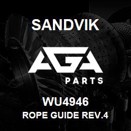 WU4946 Sandvik ROPE GUIDE REV.4 | AGA Parts