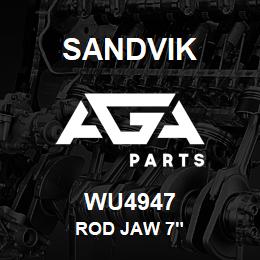 WU4947 Sandvik ROD JAW 7" | AGA Parts