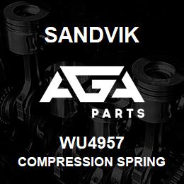 WU4957 Sandvik COMPRESSION SPRING | AGA Parts