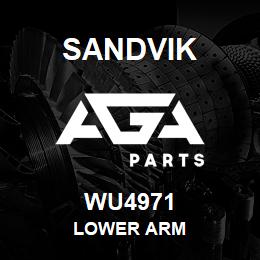 WU4971 Sandvik LOWER ARM | AGA Parts