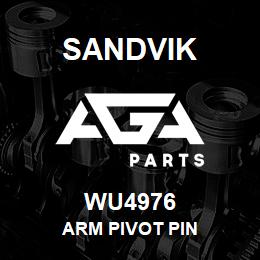 WU4976 Sandvik ARM PIVOT PIN | AGA Parts