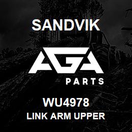 WU4978 Sandvik LINK ARM UPPER | AGA Parts