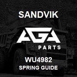 WU4982 Sandvik SPRING GUIDE | AGA Parts