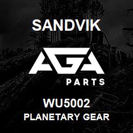 WU5002 Sandvik PLANETARY GEAR | AGA Parts