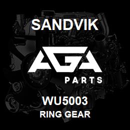 WU5003 Sandvik RING GEAR | AGA Parts