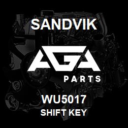 WU5017 Sandvik SHIFT KEY | AGA Parts