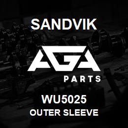 WU5025 Sandvik OUTER SLEEVE | AGA Parts