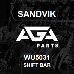 WU5031 Sandvik SHIFT BAR | AGA Parts