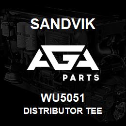 WU5051 Sandvik DISTRIBUTOR TEE | AGA Parts