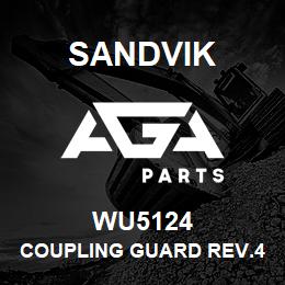 WU5124 Sandvik COUPLING GUARD REV.4 | AGA Parts