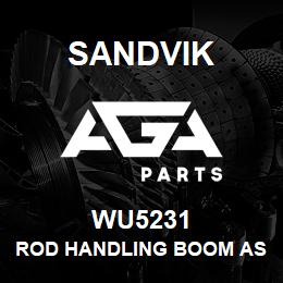 WU5231 Sandvik ROD HANDLING BOOM ASSY | AGA Parts