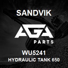 WU5241 Sandvik HYDRAULIC TANK 650 | AGA Parts