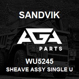 WU5245 Sandvik SHEAVE ASSY SINGLE UNIT ONLY | AGA Parts