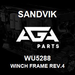 WU5288 Sandvik WINCH FRAME REV.4 | AGA Parts