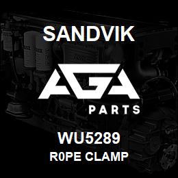 WU5289 Sandvik R0PE CLAMP | AGA Parts