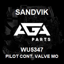 WU5347 Sandvik PILOT CONT. VALVE MOD. (WINCHE | AGA Parts