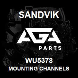 WU5378 Sandvik MOUNTING CHANNELS | AGA Parts