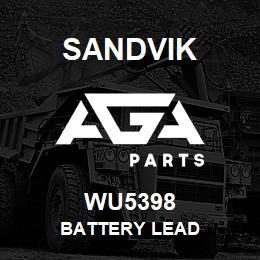 WU5398 Sandvik BATTERY LEAD | AGA Parts