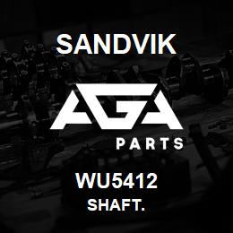 WU5412 Sandvik SHAFT. | AGA Parts