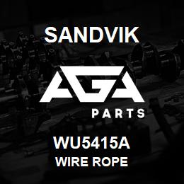 WU5415A Sandvik WIRE ROPE | AGA Parts