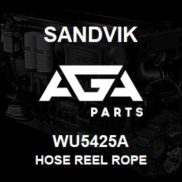 WU5425A Sandvik HOSE REEL ROPE | AGA Parts