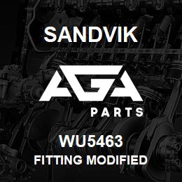 WU5463 Sandvik FITTING MODIFIED | AGA Parts