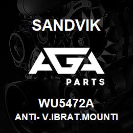 WU5472A Sandvik ANTI- V.IBRAT.MOUNTING PAD | AGA Parts