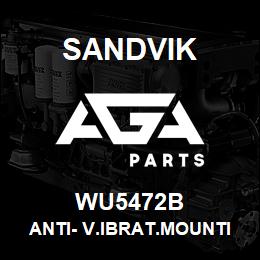 WU5472B Sandvik ANTI- V.IBRAT.MOUNTING PAD | AGA Parts