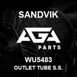 WU5483 Sandvik OUTLET TUBE S.S. | AGA Parts