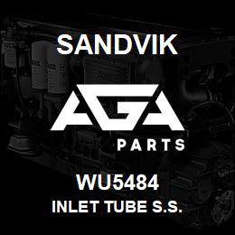 WU5484 Sandvik INLET TUBE S.S. | AGA Parts