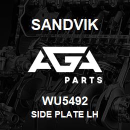 WU5492 Sandvik SIDE PLATE LH | AGA Parts